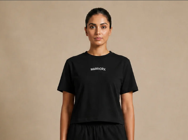 WARRIORX WOMEN TEE COTTON TERRY