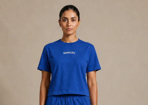 WARRIORX WOMEN TEE COTTON TERRY