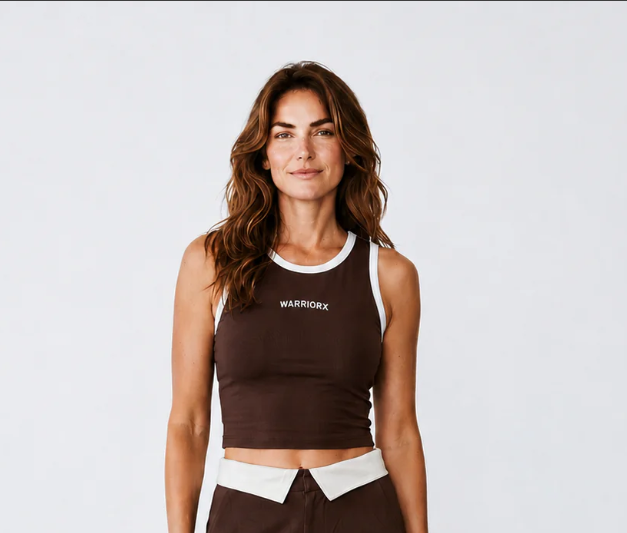 WARRIORX WOMEN TANK TOP COTTON TERRY