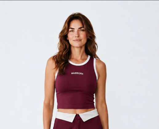WARRIORX WOMEN TANK TOP COTTON TERRY