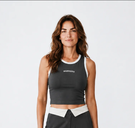 WARRIORX WOMEN TANK TOP COTTON TERRY