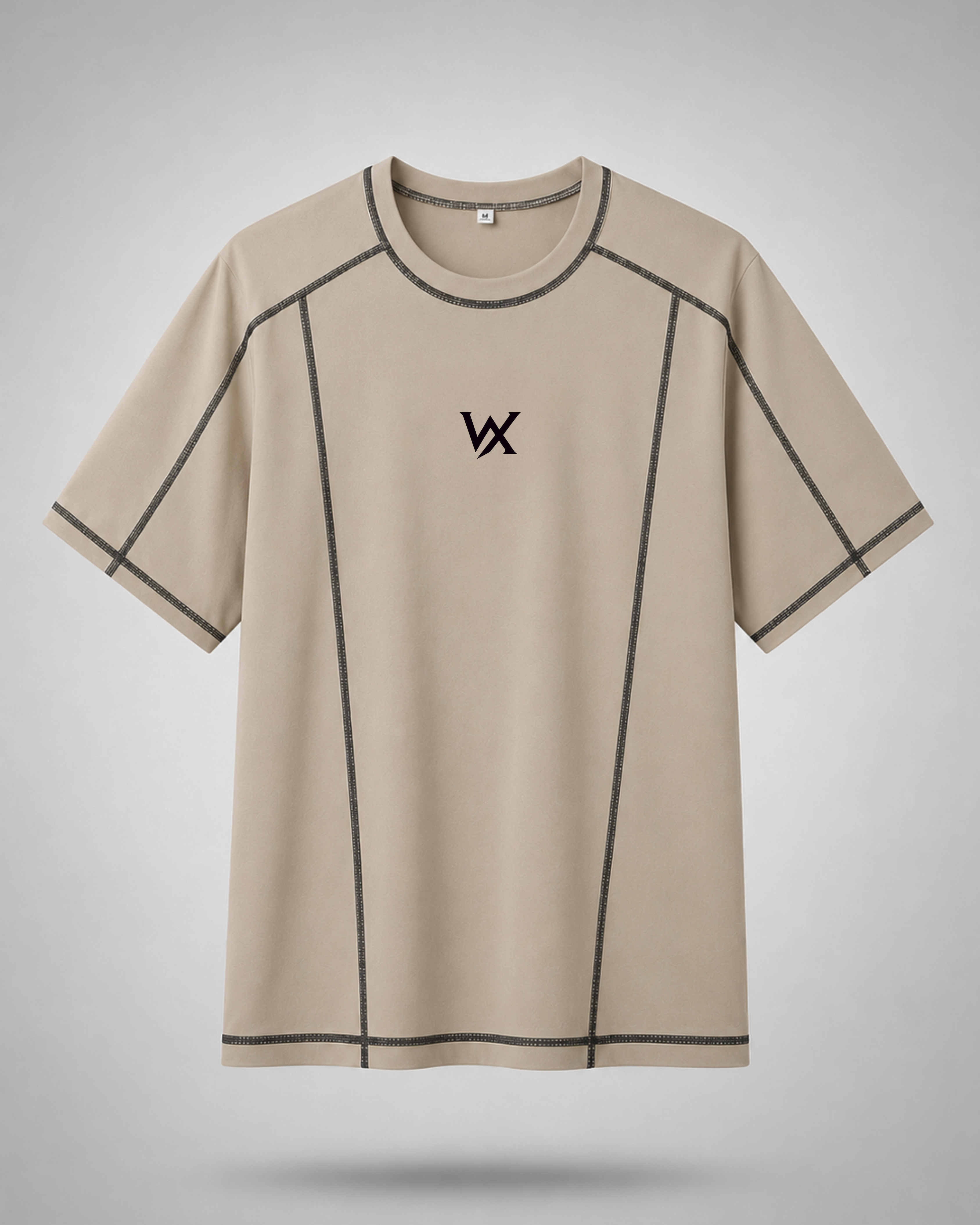 Mens Cotton Lycra Baggy Fit T-Shirt