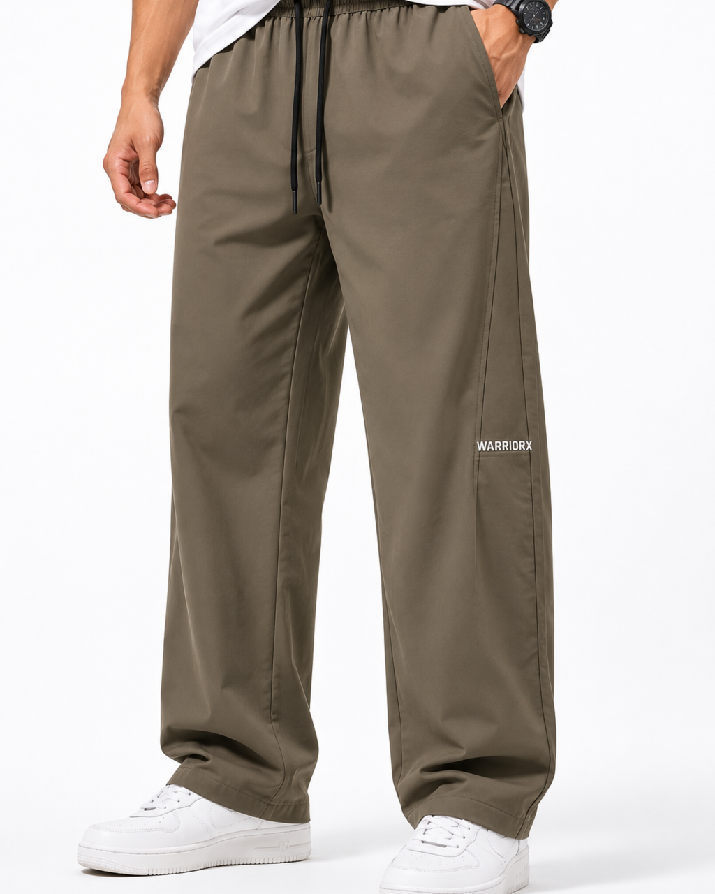 Men's Straight fit Nylon Rib Lower