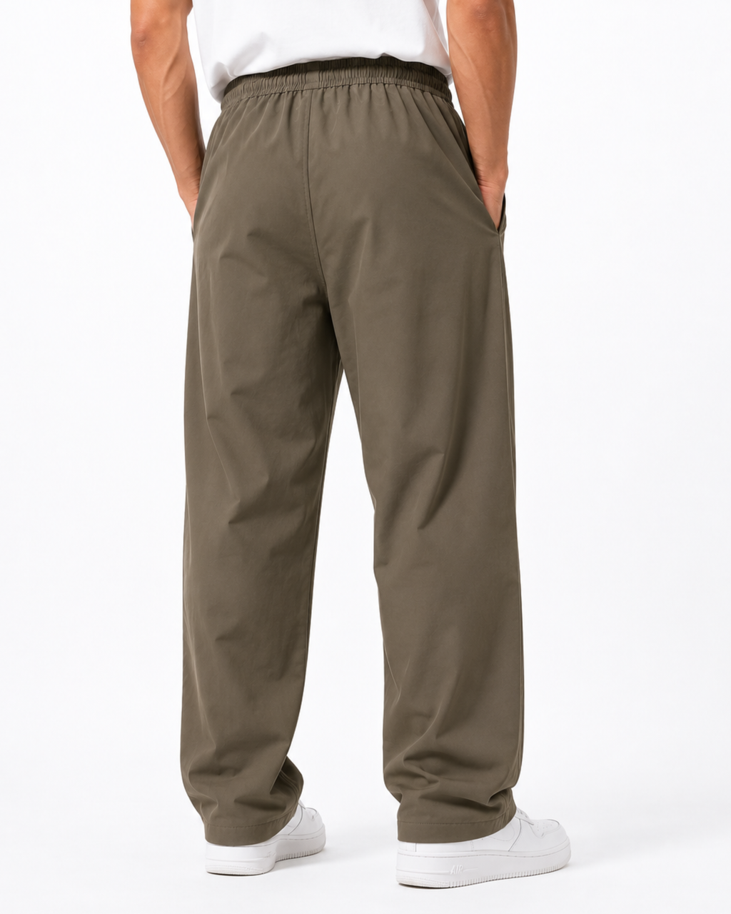 Men's Straight fit Nylon Rib Lower