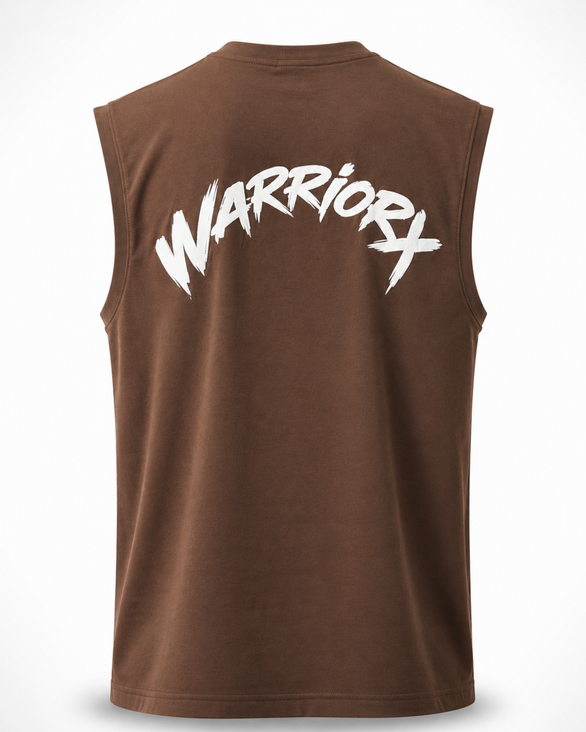 WARRIORX Classic Puff Print Sleeveless Muscle Tee