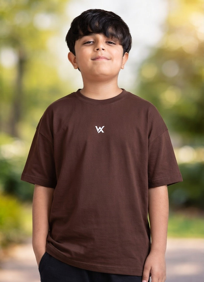 warriorx kids oversize cotton lycra tshirt