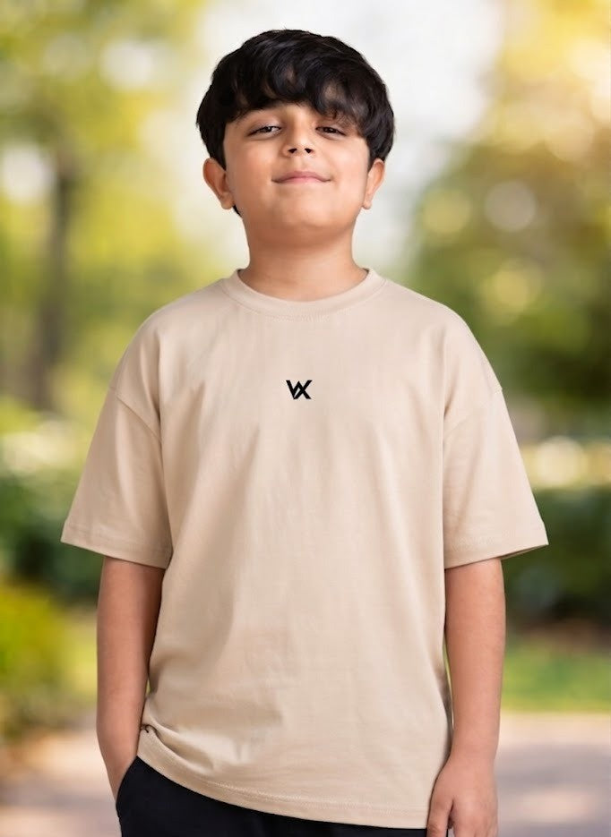 warriorx kids oversize cotton lycra tshirt