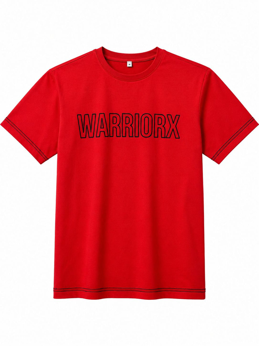 Warriorx Men's Round neck cotton lycra tshirt