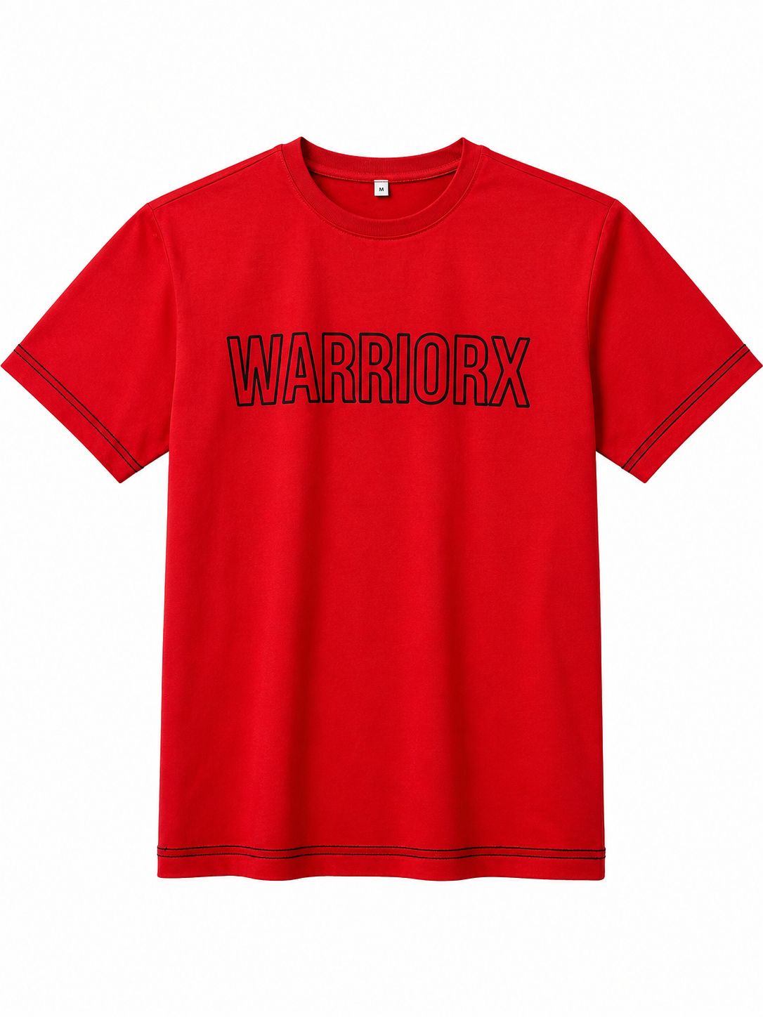 Warriorx Men's Round neck cotton lycra tshirt