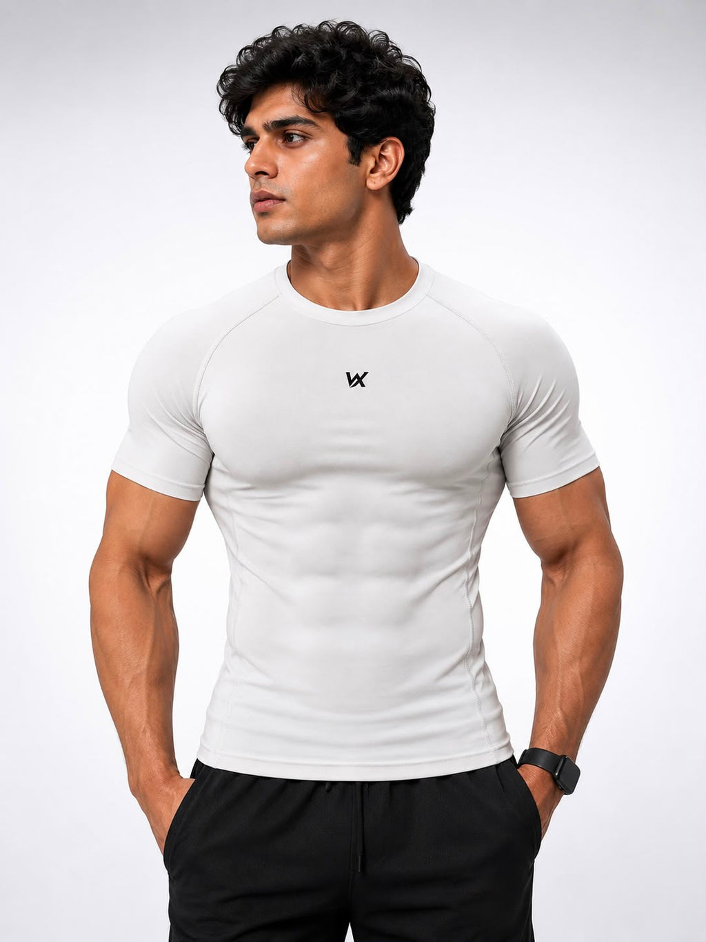 Warriorx Mens Compression fit Tshirt