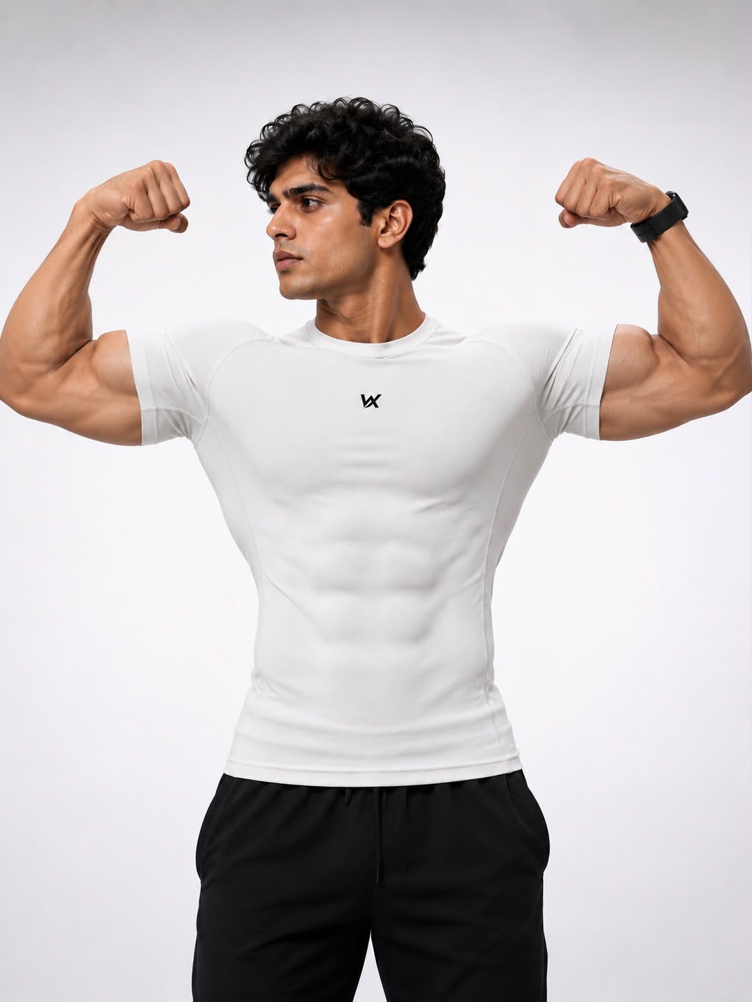 Warriorx Mens Compression fit Tshirt