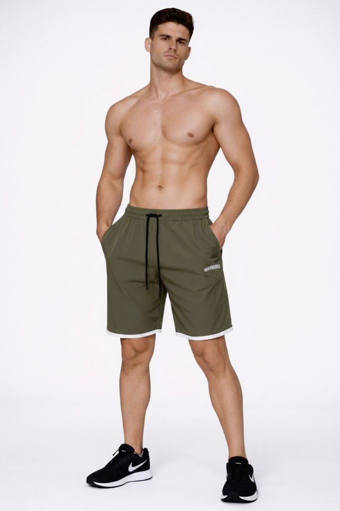 WarriorX Men’s Training Nylon Rib Shorts