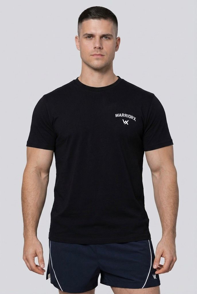 WarriorX Men’s Workout T-Shirt in  Cotton Poly Spandex Blend