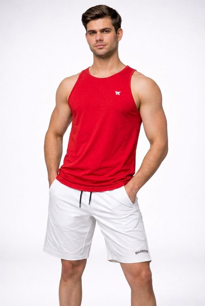 WarriorX Men’s Performance Fit Cotton Lycra Sando