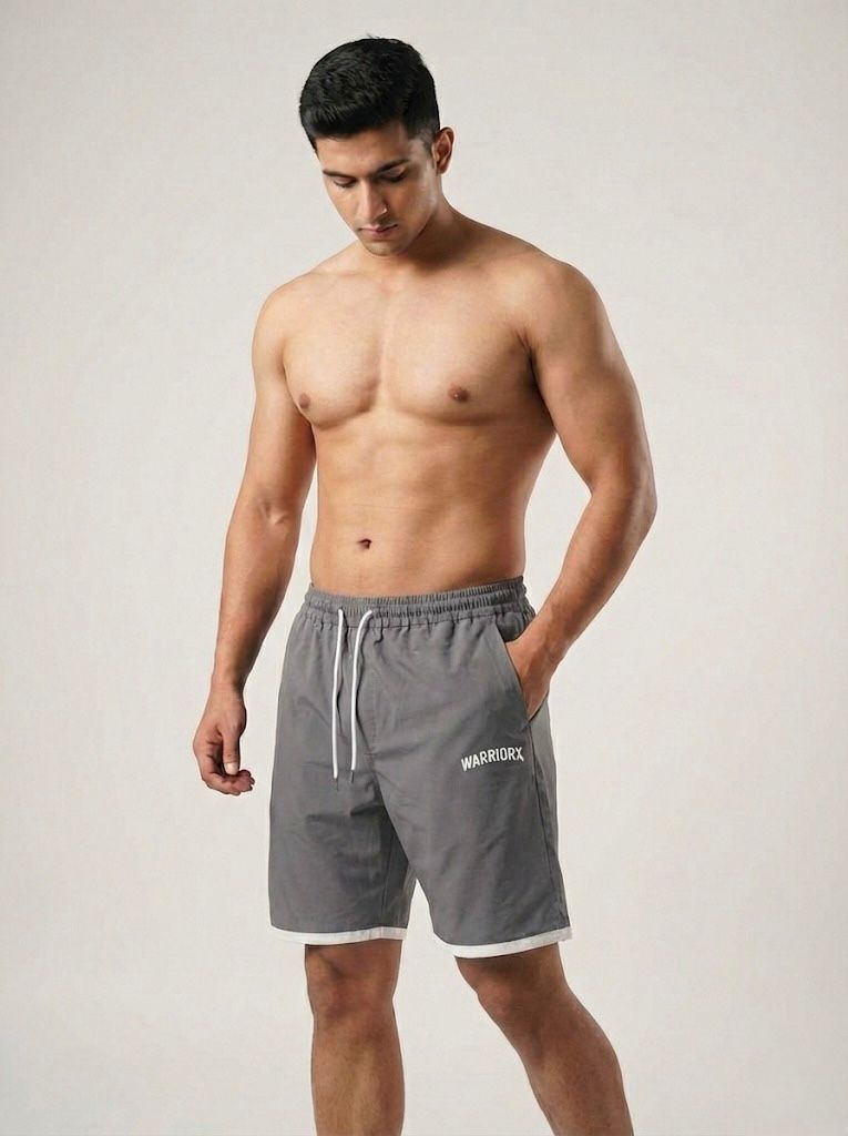 WarriorX Men’s Training Nylon Rib Shorts