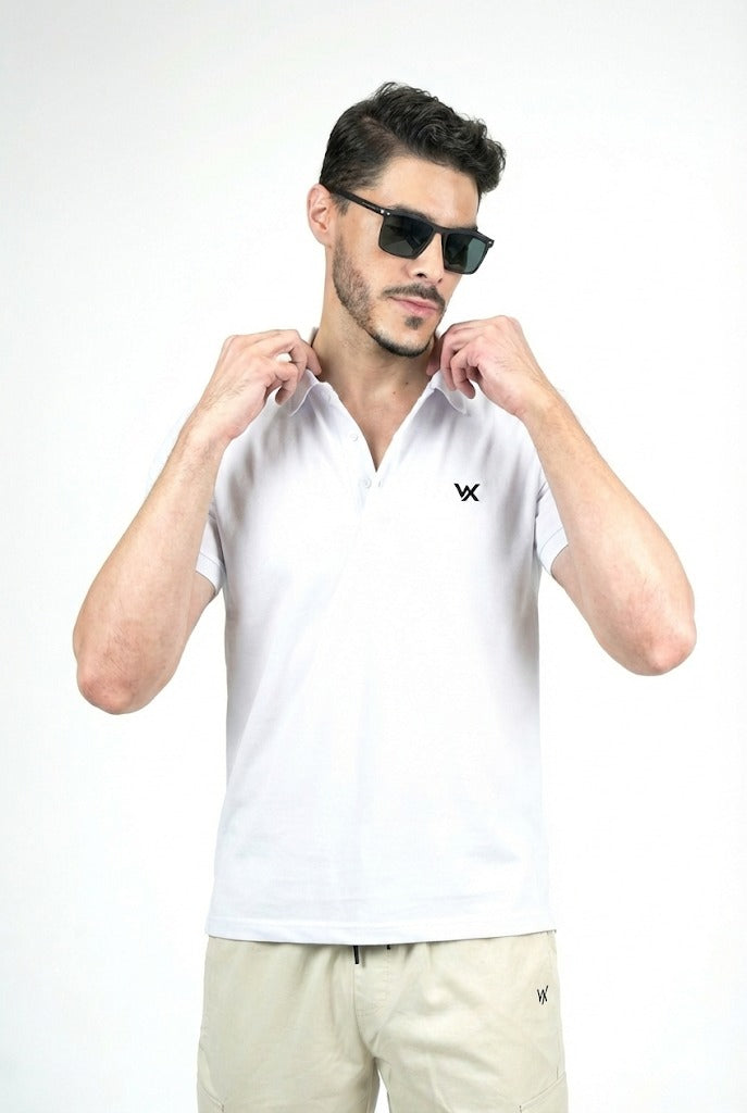 WarriorX Men’s Polo Nylon Spandex Stretchable T-Shirt