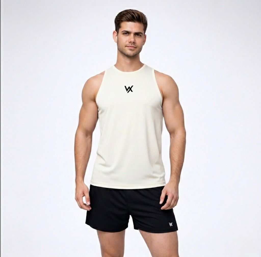 WarriorX Men’s PowerFlex Cotton Terry Spandex Sando
