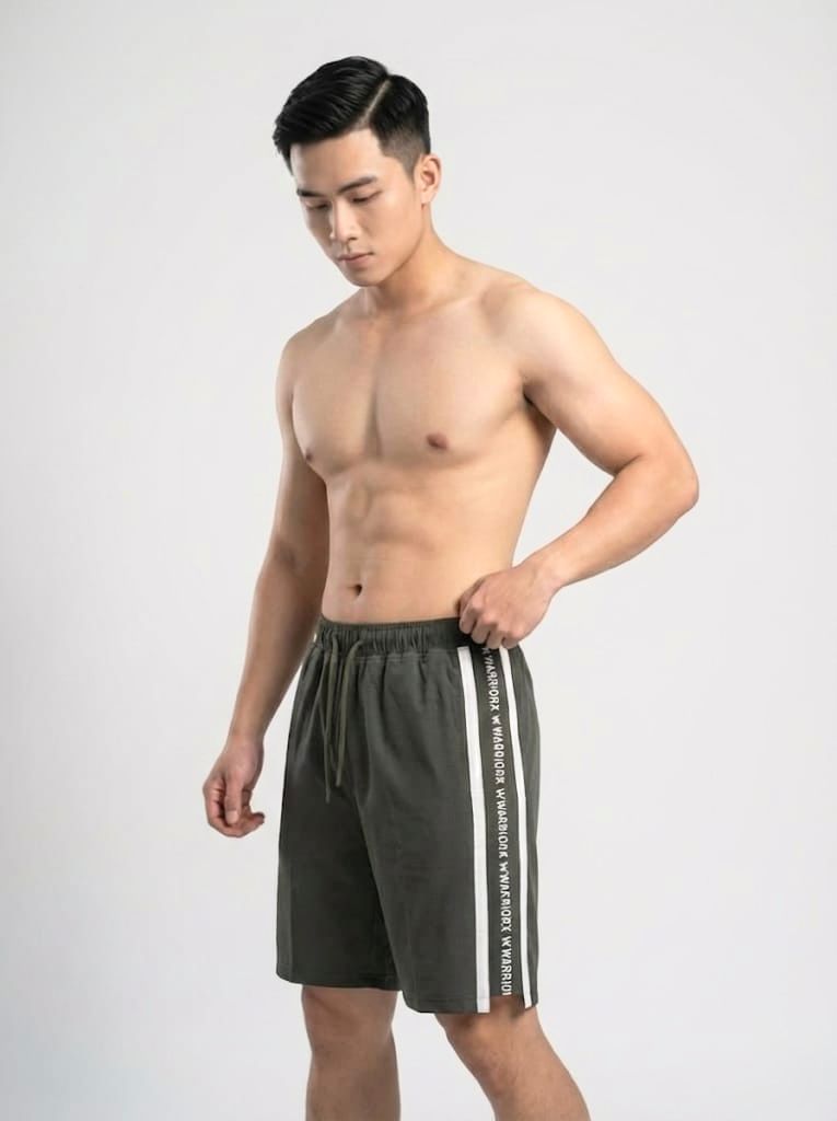 WarriorX Men’s Athletic & Track Nylon Banana Crush Shorts