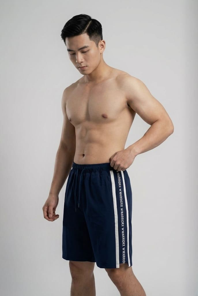 WarriorX Men’s Athletic & Track Nylon Banana Crush Shorts