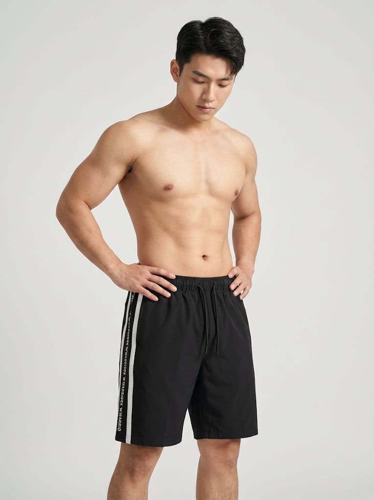 WarriorX Men’s Athletic & Track Nylon Banana Crush Shorts