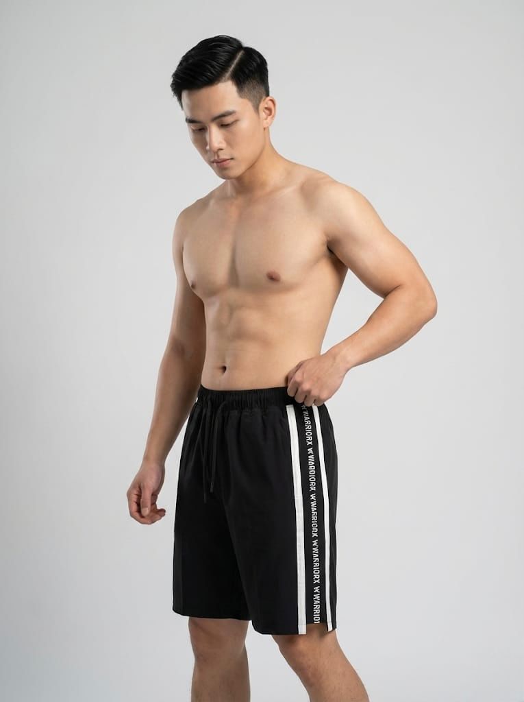 WarriorX Men’s Athletic & Track Nylon Banana Crush Shorts
