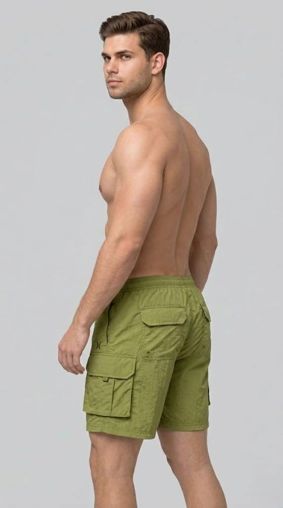 WarriorX Men’s Cargo Parachute Nylon Shorts