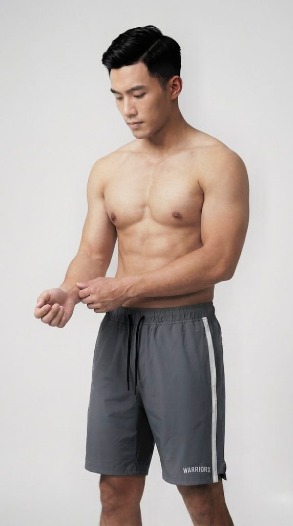 WarriorX Men’s Boxing Nylon Rib Shorts