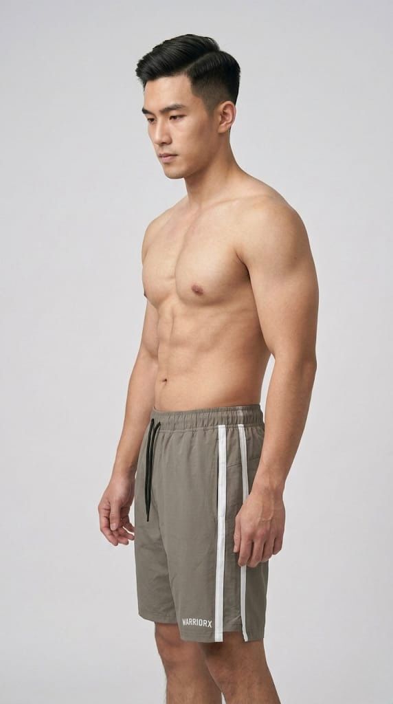 WarriorX Men’s Boxing Nylon Rib Shorts