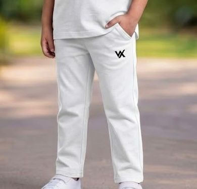 warriorx kids regular fit cotton lycra trouser