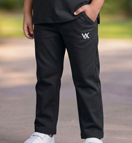 warriorx kids regular fit cotton lycra trouser