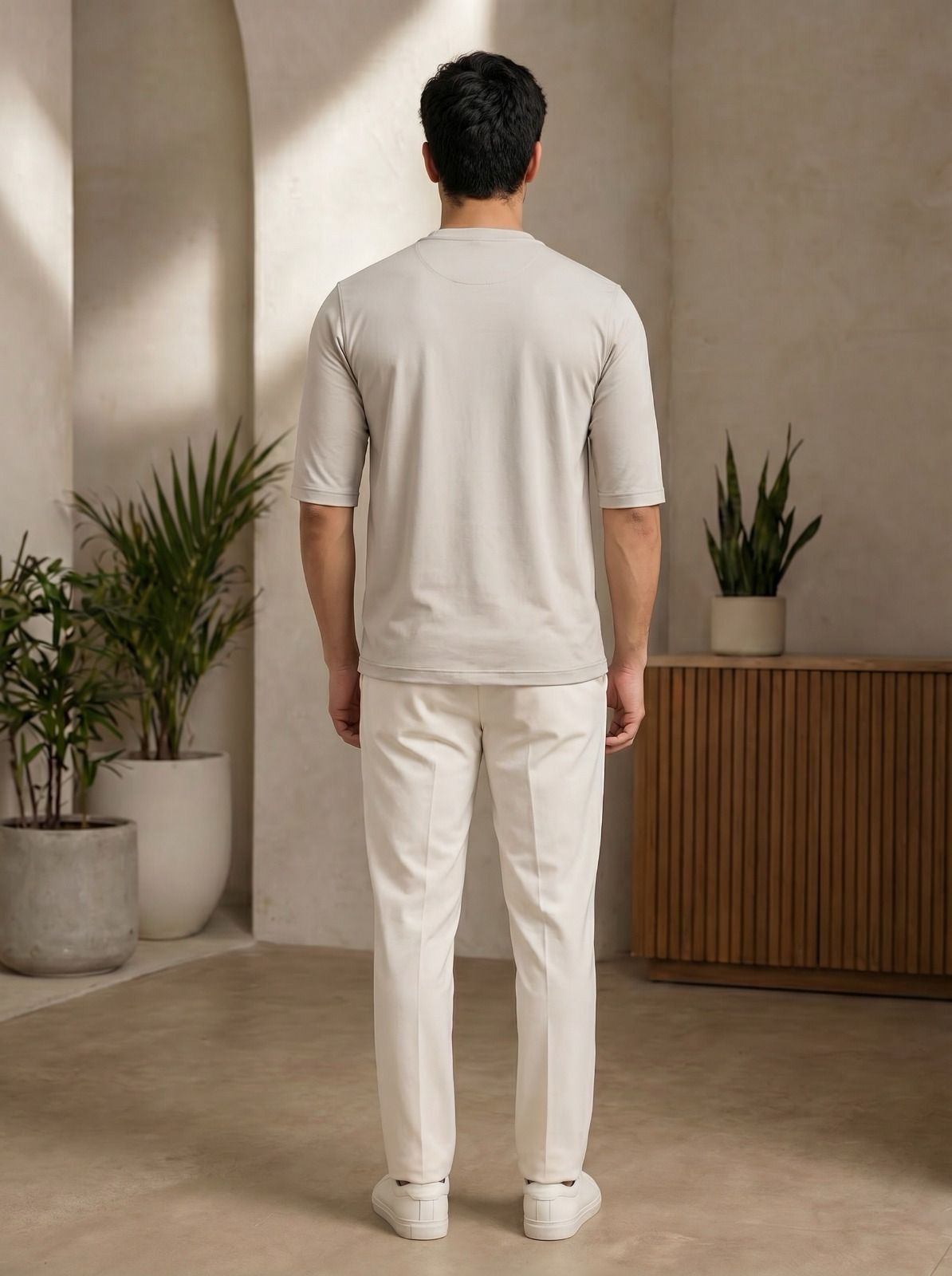 Men's oversized elbow fit tshirt