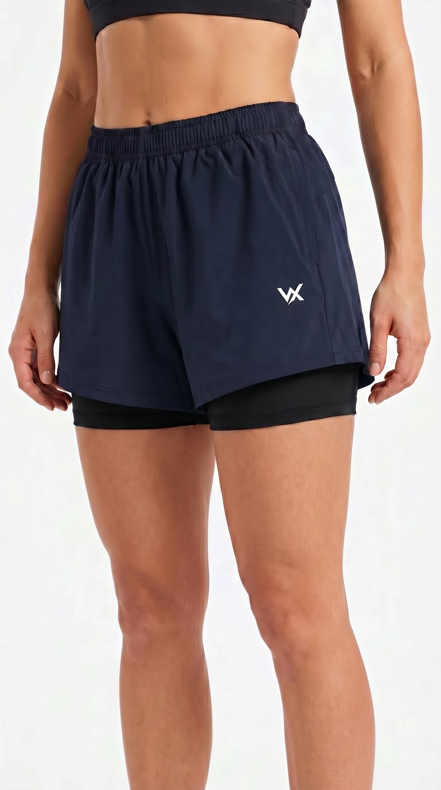 WARRIORX WOMEN RUNNING SHORTS WITH INNER LINING