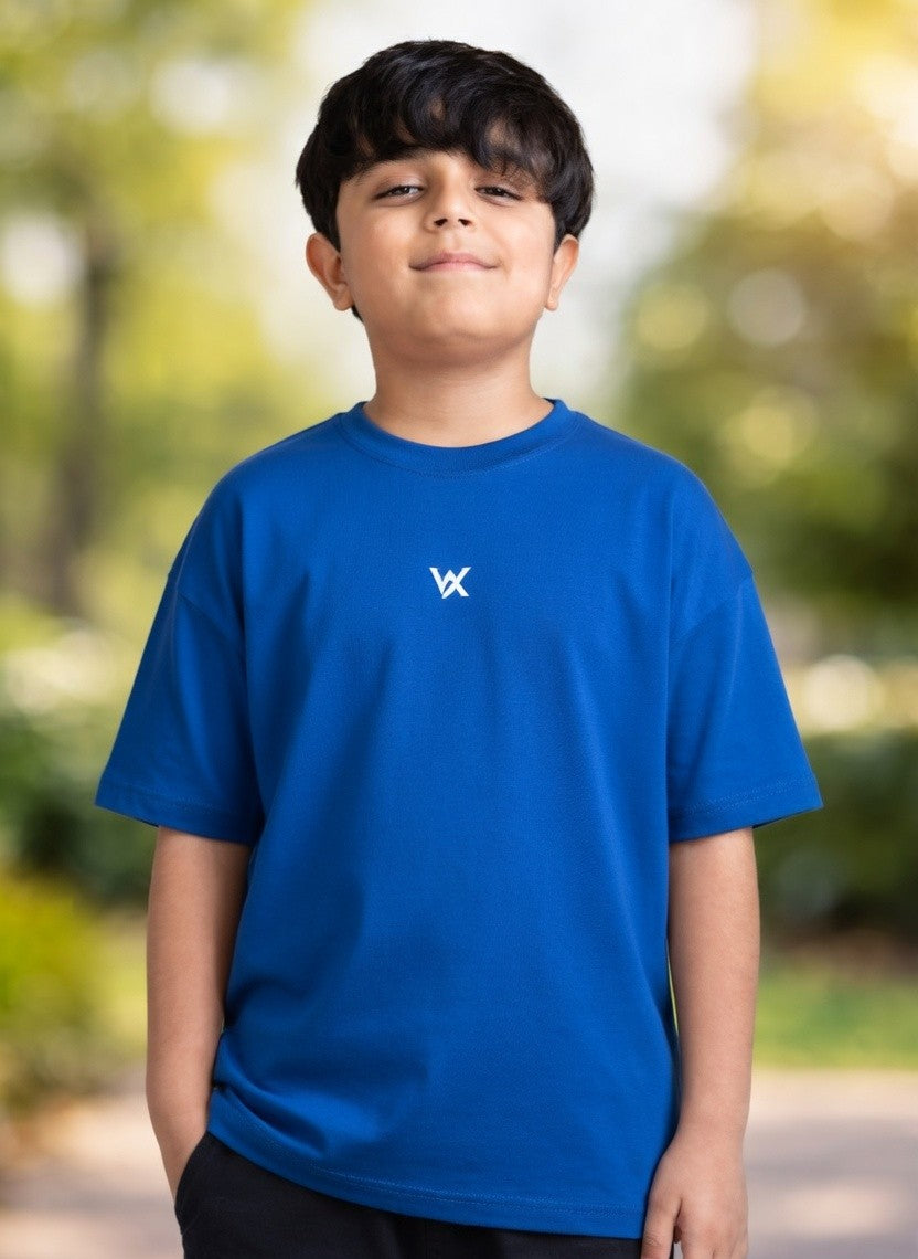 warriorx kids oversize cotton lycra tshirt