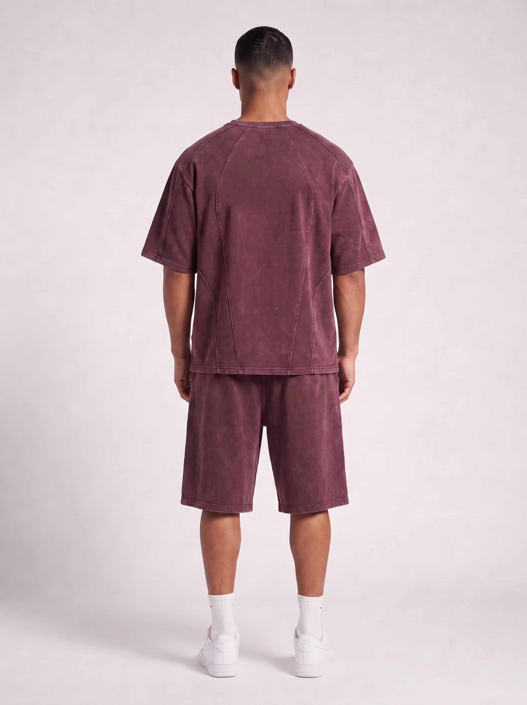 WARRIORX MENS VINTAGE WASH CORDSET WITH JORTS