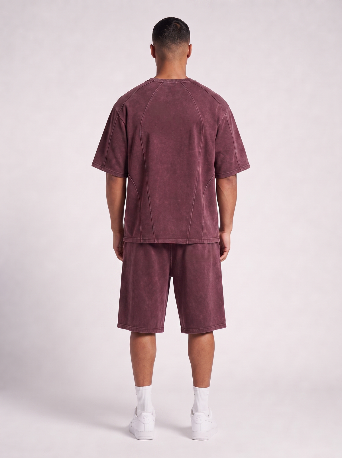 WARRIORX MENS VINTAGE WASH CORDSET WITH JORTS
