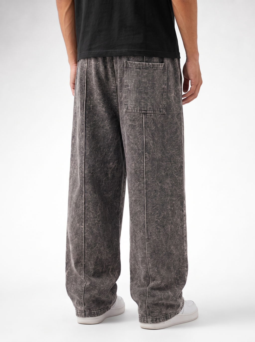 Mens Vintage wash Baggy fit lower