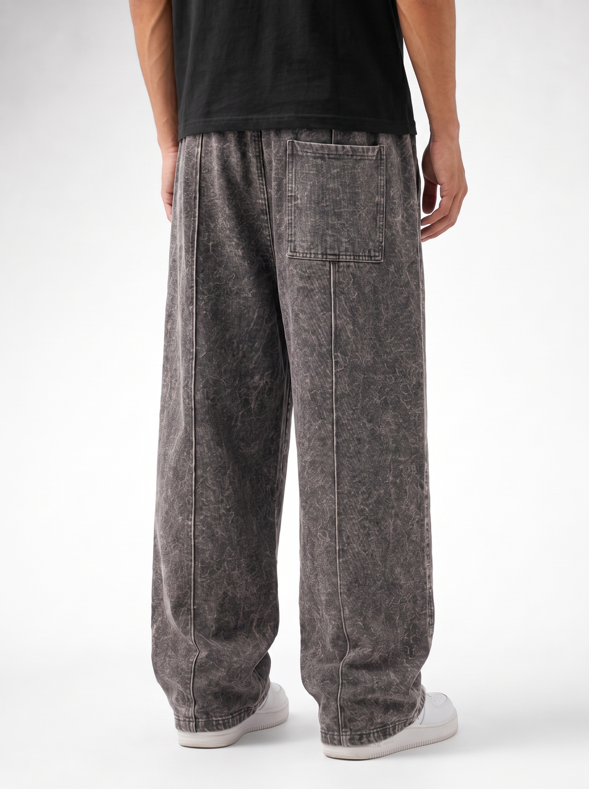 Mens Vintage wash Baggy fit lower