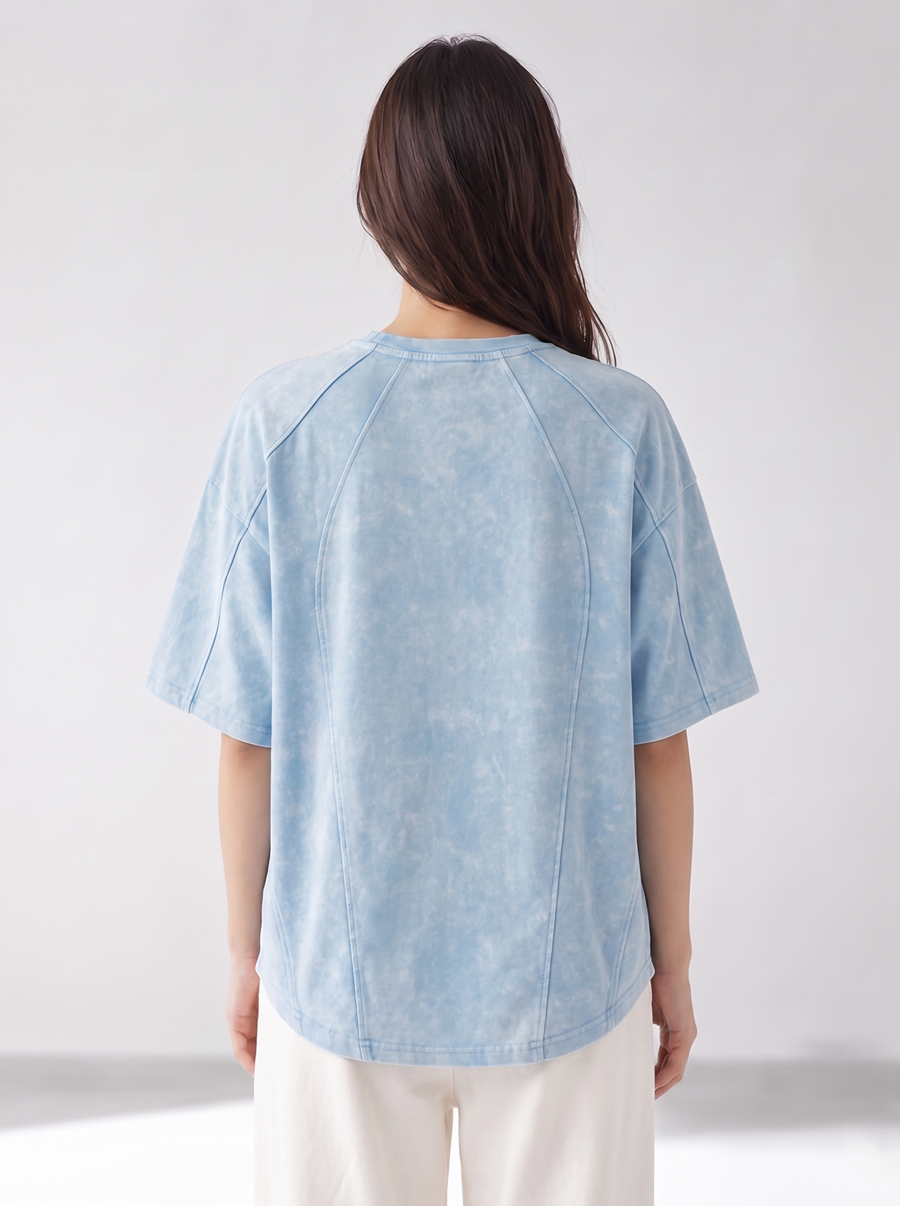 WarriorX Women's Vintage Wash Oversized Tee