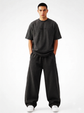 WARRIORX MEN'S ACID WASH CORDSET