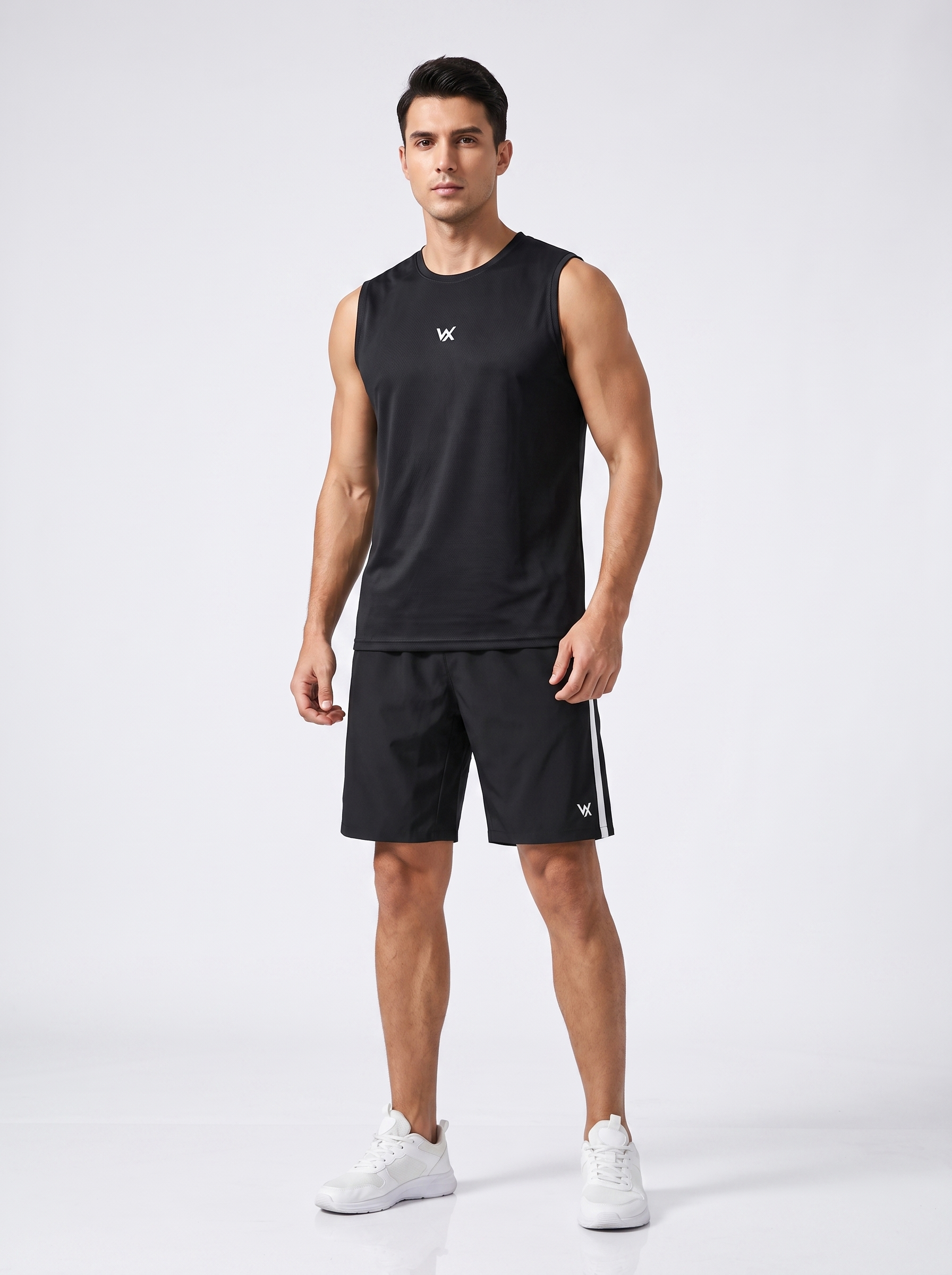 WarriorX CoreFlex Sleeveless Gym Co-Ord Set