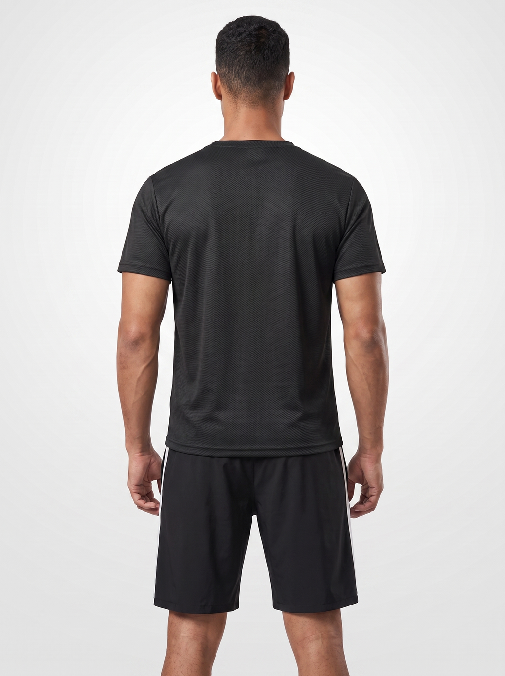 Warriorx Mesh Gym Black Co-ord Set