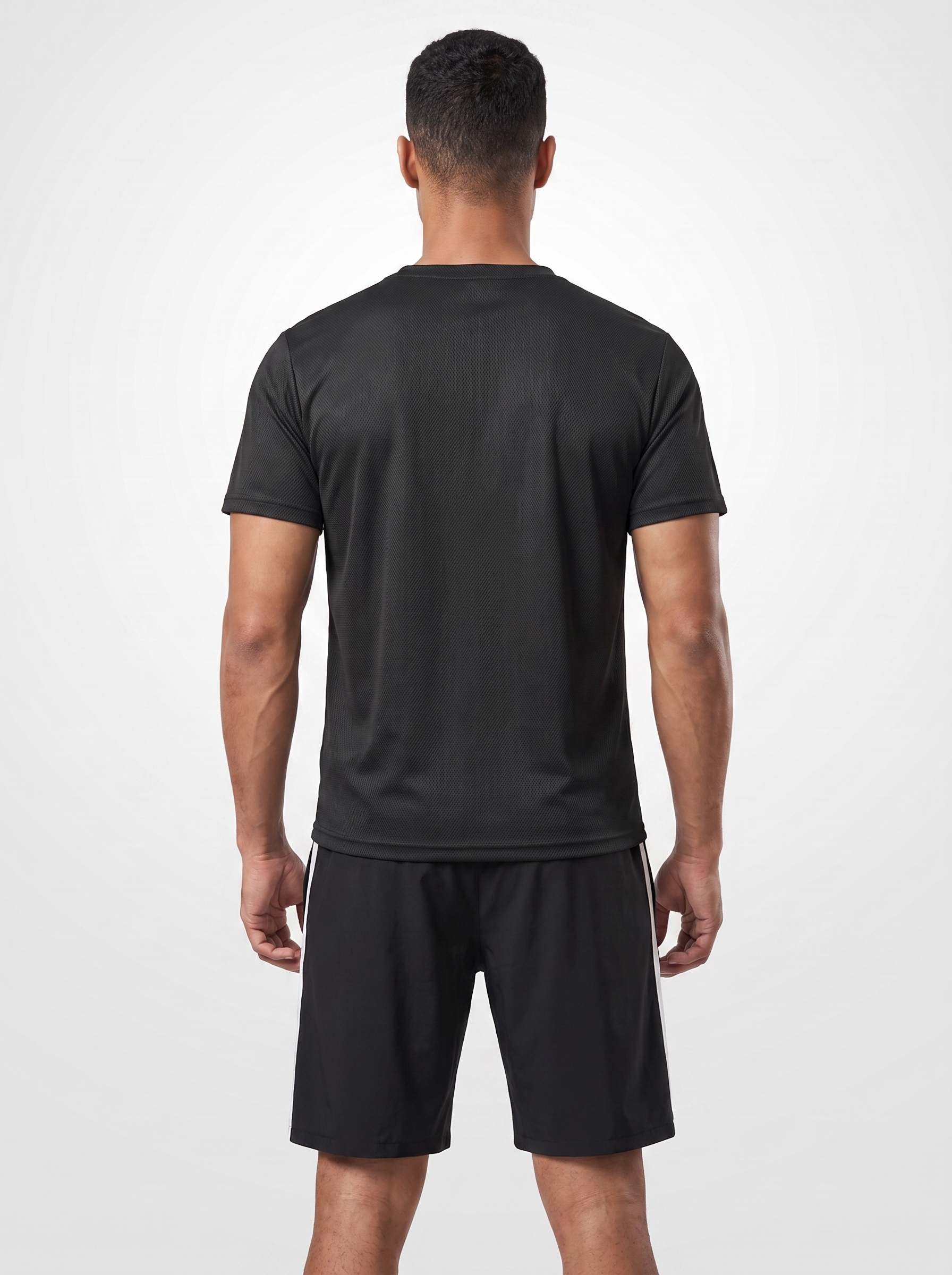Warriorx Mesh Gym Black Co-ord Set