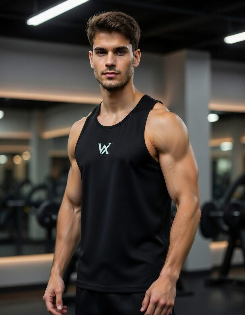 WarriorX Men’s PowerFlex Cotton Terry Spandex Sando