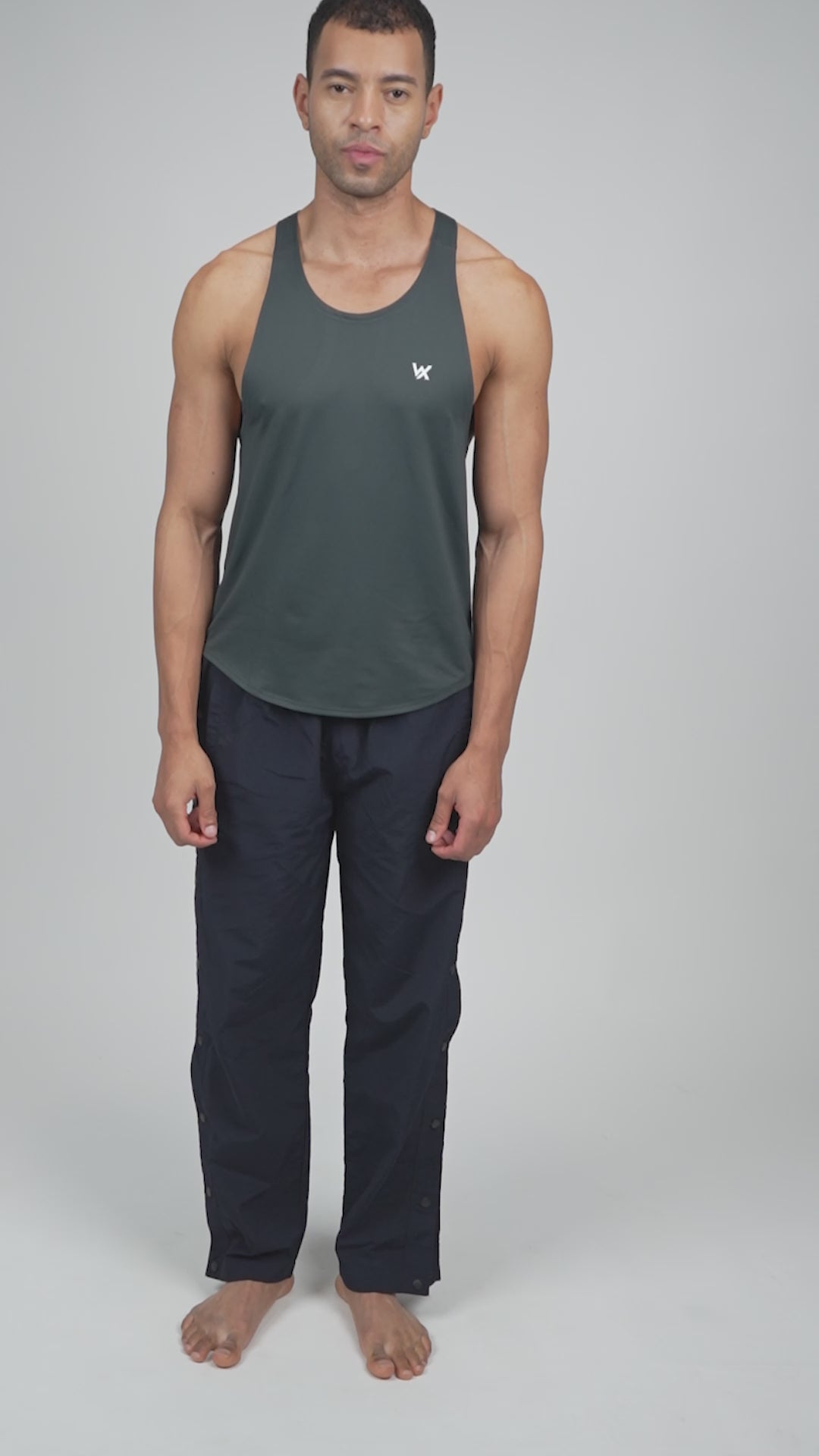 WarriorX Men’s Poly Terry Spandex Stringer