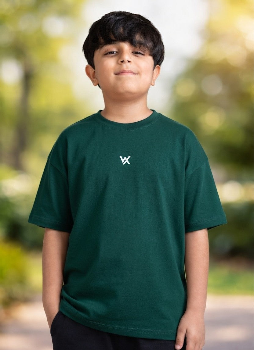 warriorx kids oversize cotton lycra tshirt