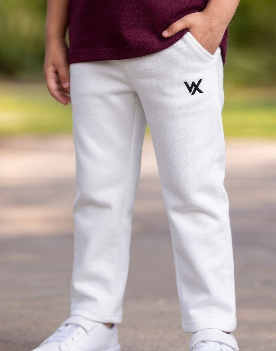 warrior x kids regular fit cotton terry trouser