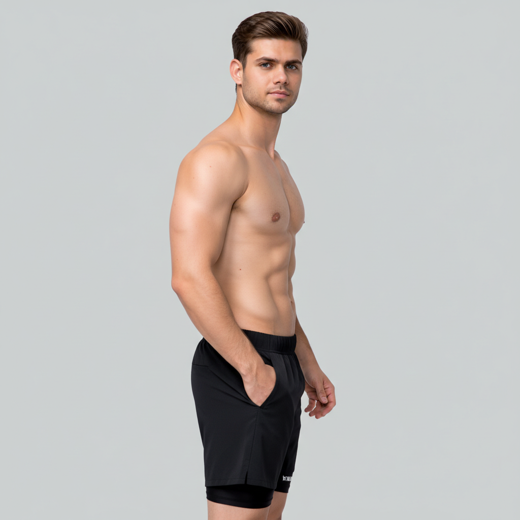 WarriorX Men’s Cycling & Workout Shorts with Inner Liner