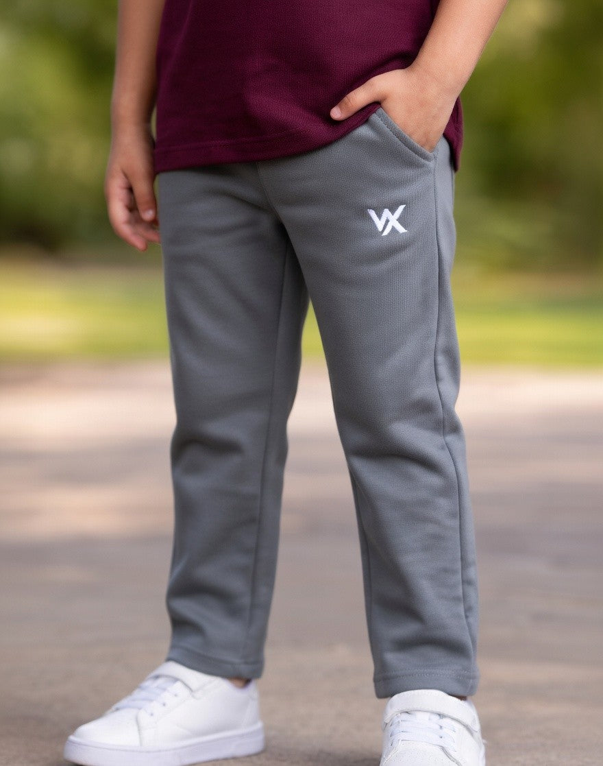 warrior x kids regular fit cotton terry trouser